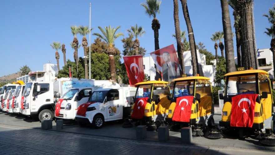 BAŞKAN ARAS: “SON TEKNOLOJİ VE ÇEVRE DOSTU HİZMET ARAÇLARINI ENVANTERİMİZE KATIYORUZ”