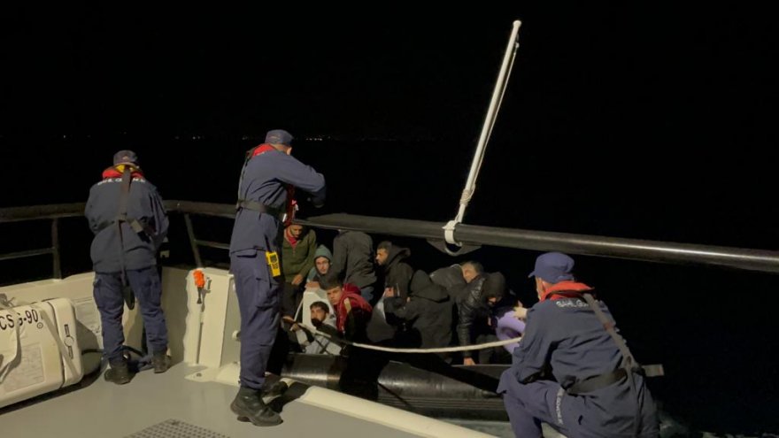 141 düzensiz göçmen kurtarıldı