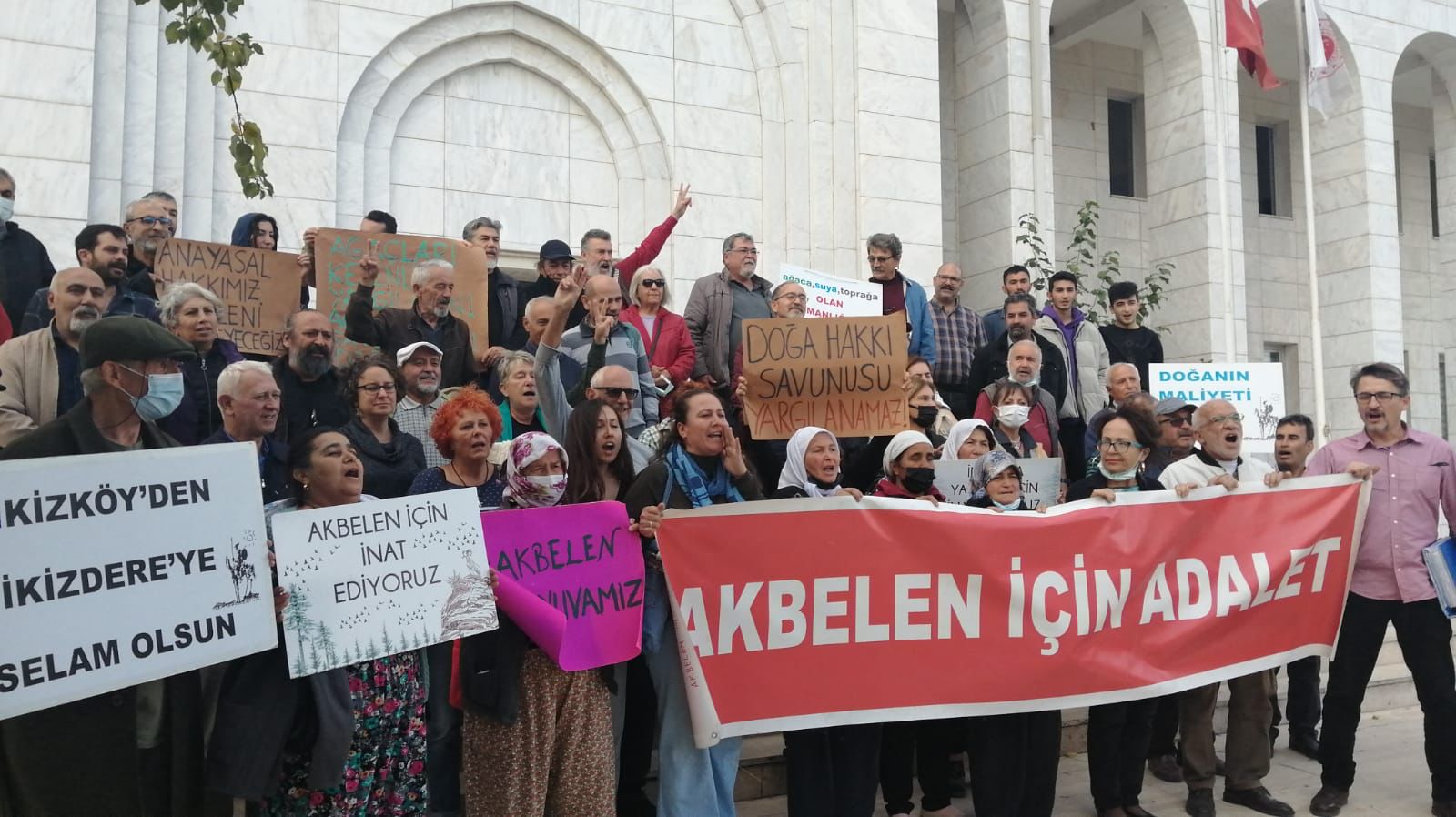 Akbelen Ormanı’nı savunanların yargılandığı dava 2 Şubat’a ertelendi  “ADALETİ SAĞLAYACAĞIZ”