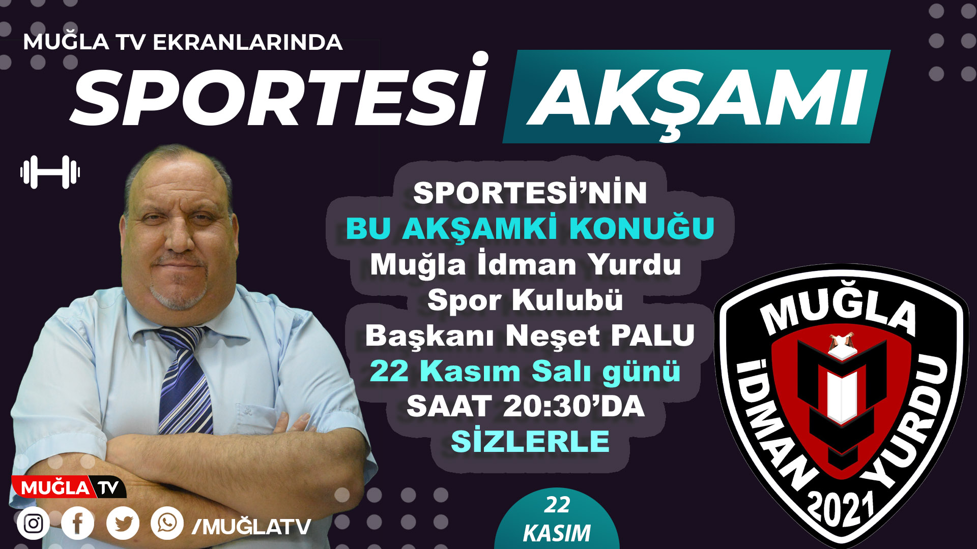 SPORTESİ BU AKŞAM SİZLERLE