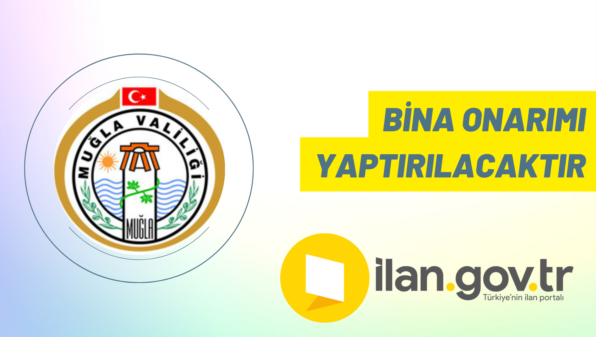 Bina onarımı yaptırılacaktır