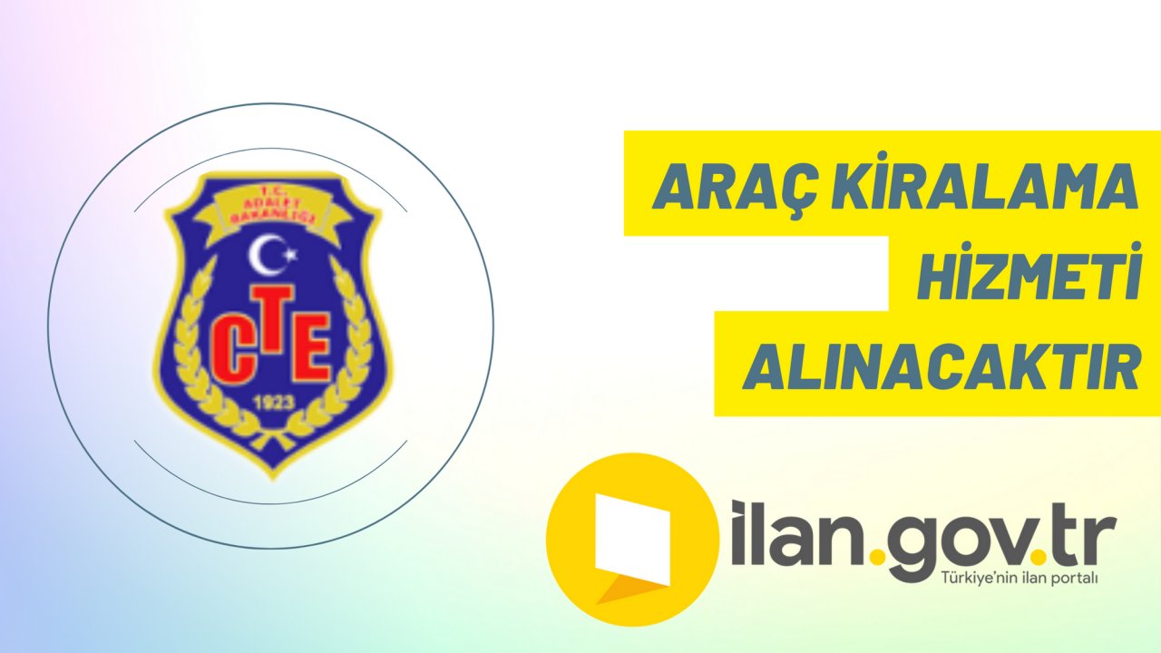 Araç kiralama hizmeti alınacaktır