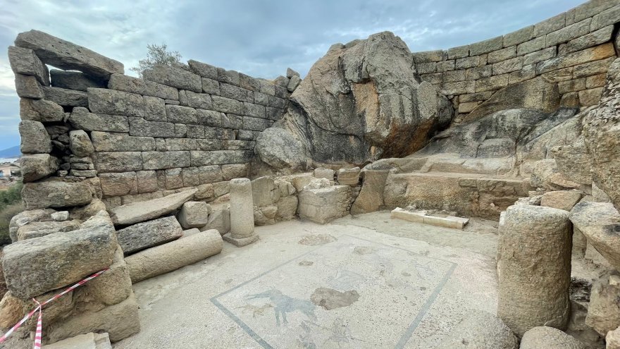 Herakleia Antik Kenti'ndeki kazılarda Menteşe Beyliği dönemi yapıları ortaya çıkarıldı