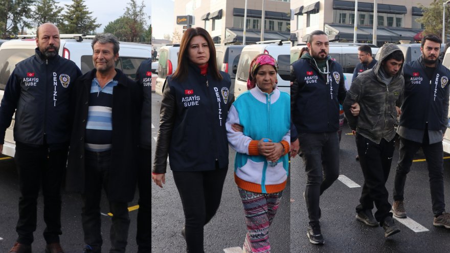 Süslü Bayram cinayetinde 3 zanlı adliyeye sevk edildi | Gözler DNA araştırmasında