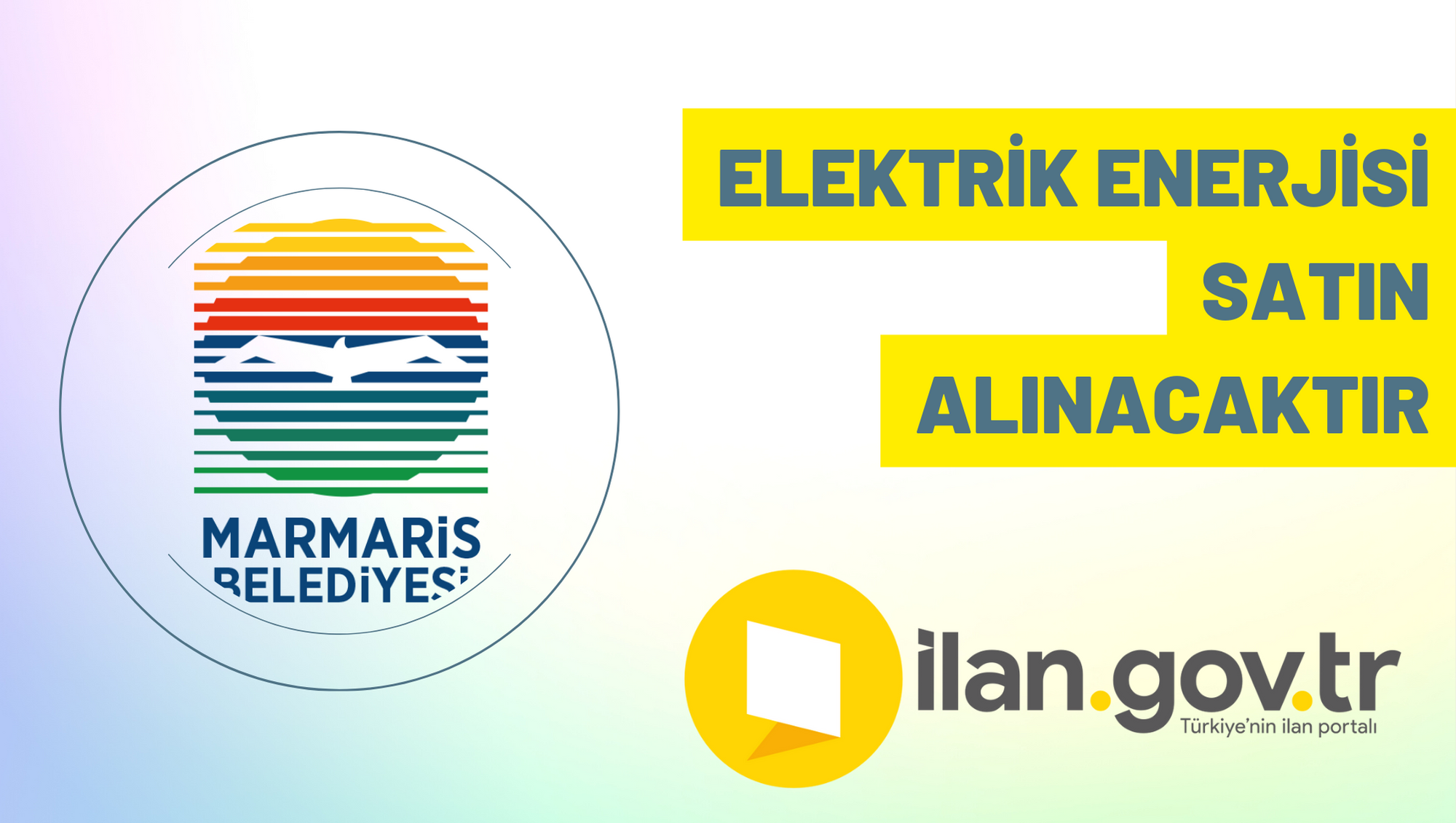 Elektrik enerjisi satın alınacaktır