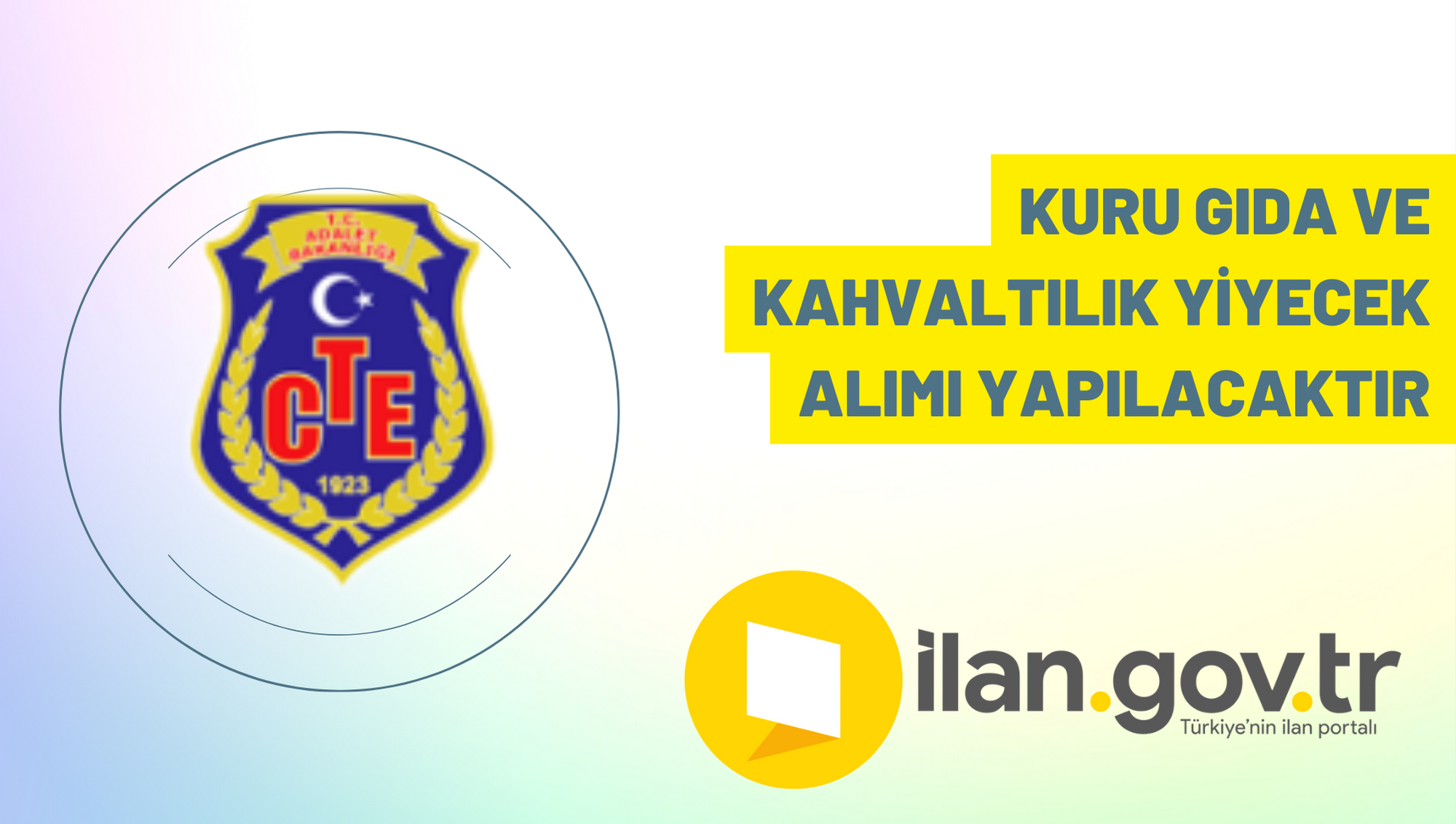 Kuru gıda ve kahvaltılık yiyecek alımı yapılacaktır