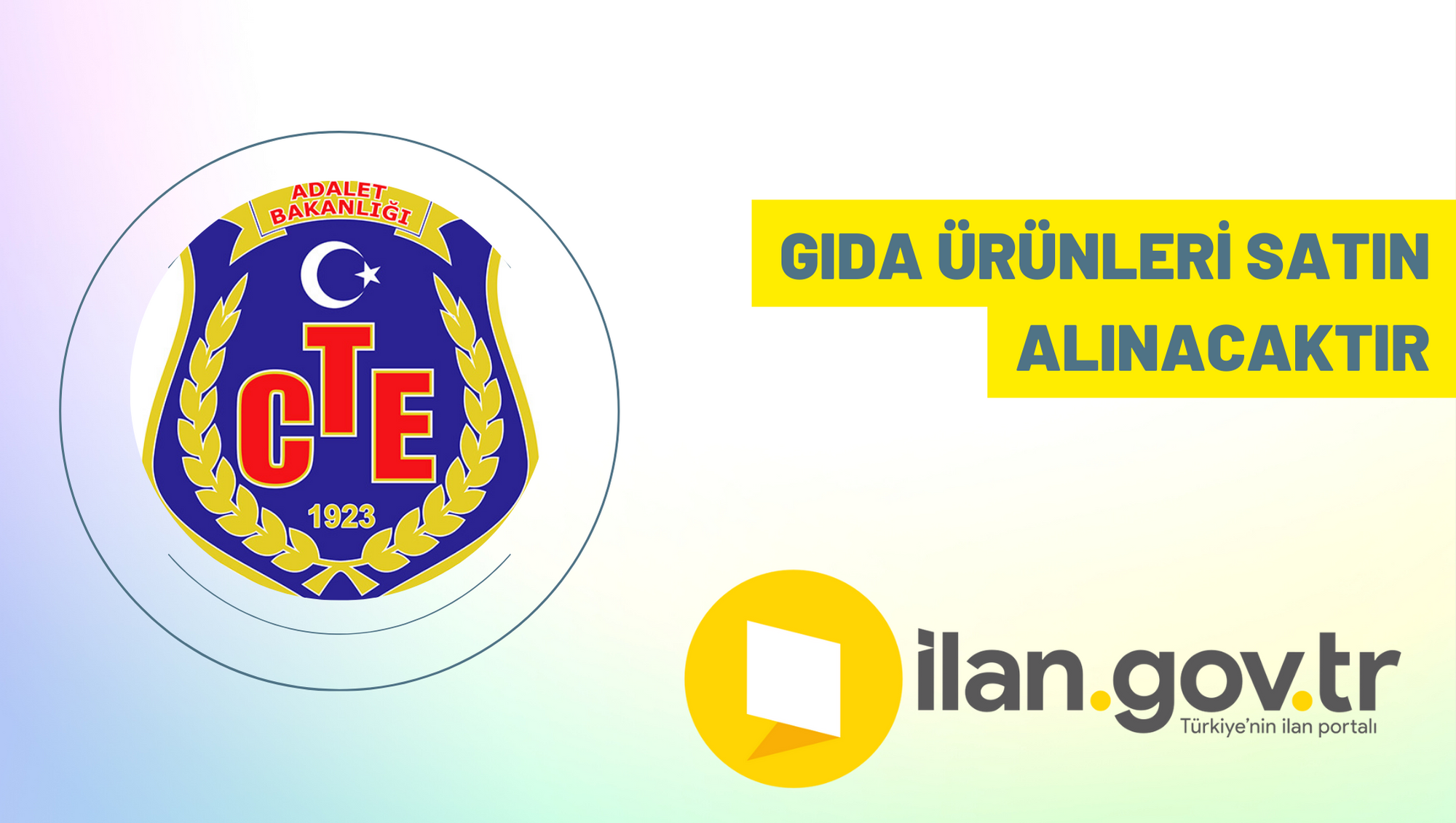 Gıda ürünleri satın alınacaktır