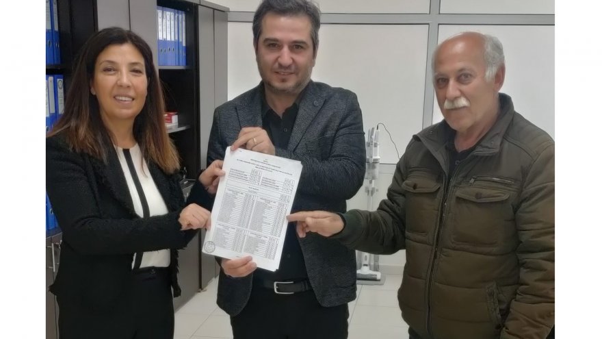 İyi parti menteşe ilçe başkanı ekinci mazbatasını aldı