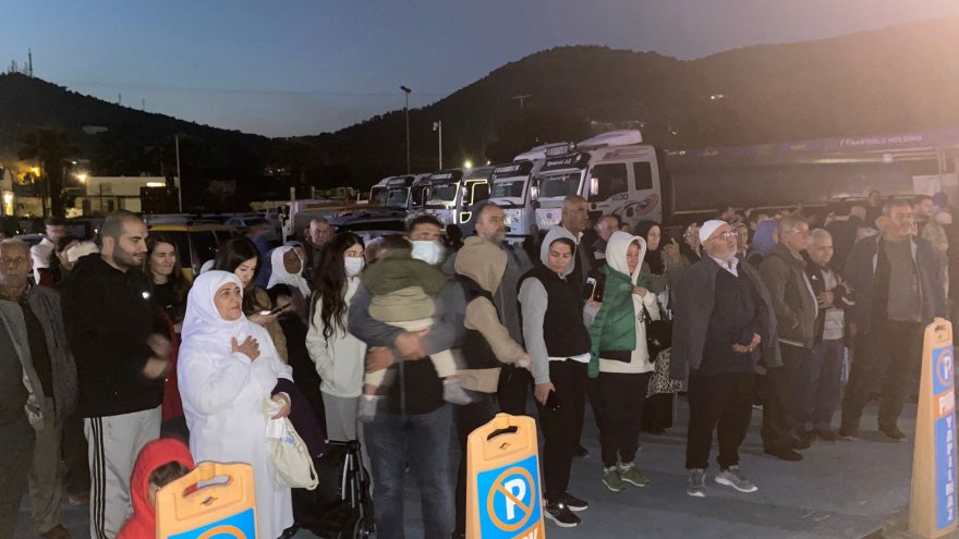 UMRE KAFİLESİ BODRUM’DAN DUALARLA UĞURLANDI