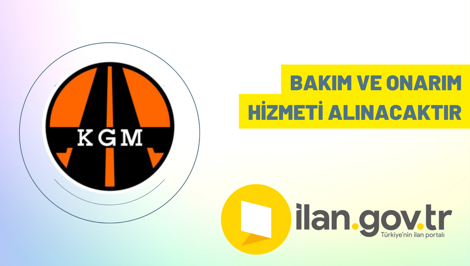 Bakım ve onarım hizmeti alınacaktır