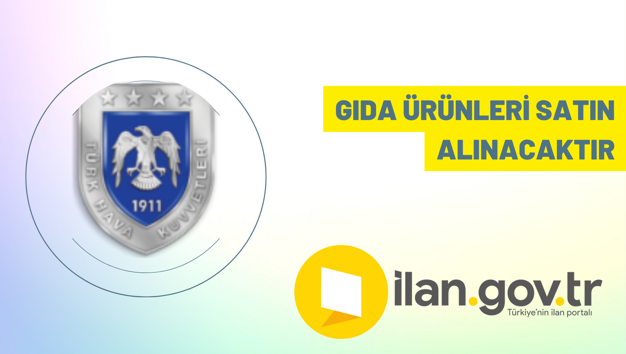 Gıda ürünleri satın alınacaktır