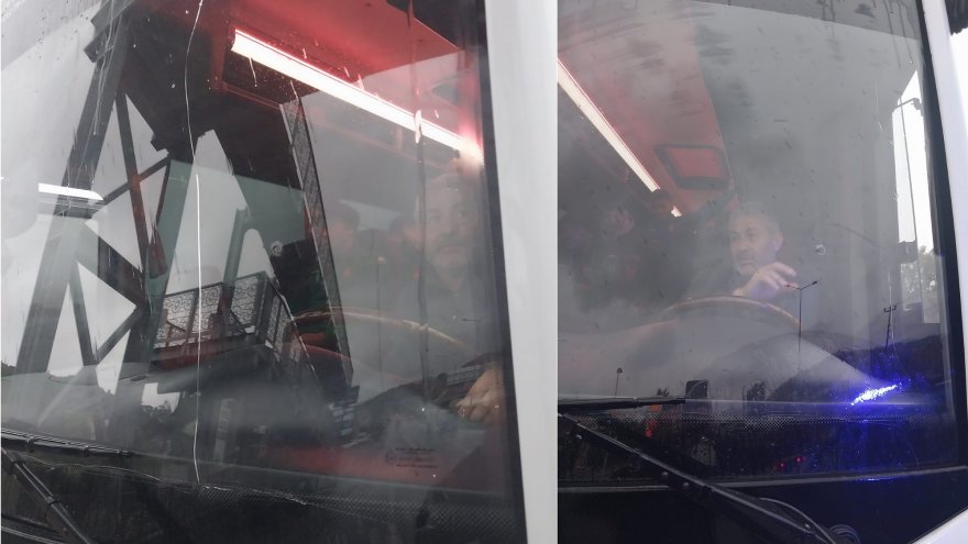 DÜĞEREK GÜNEŞSPOR’UN TAKIM OTOBÜSÜNE SALDIRI