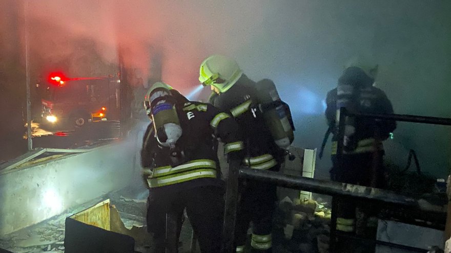 Elektrikli ısıtıcı yangına neden oldu