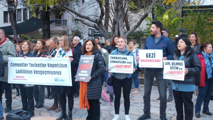 MENTEŞE’DE ‘ÇOCUK İSTİSMARI’ PROTESTOSU