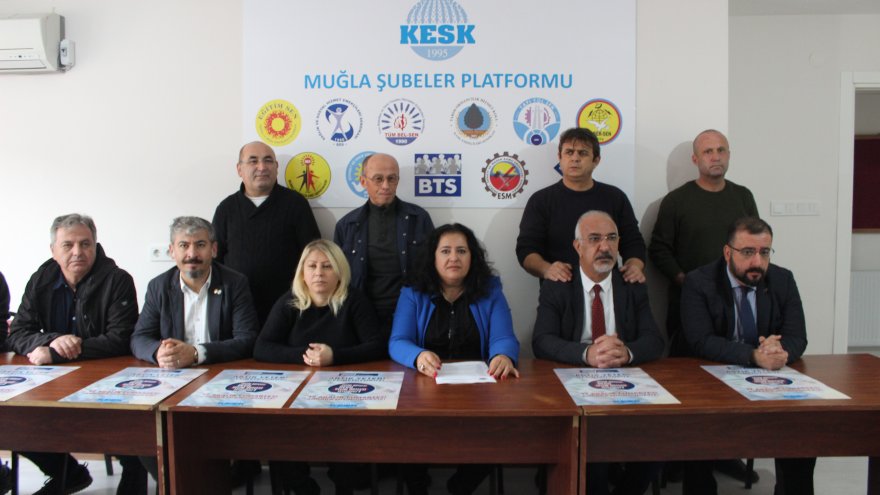 SENDİKALARDAN ORTAK AÇIKLAMA: “GÜVENLİ GELECEK İÇİN OMUZ OMUZA VERELİM”