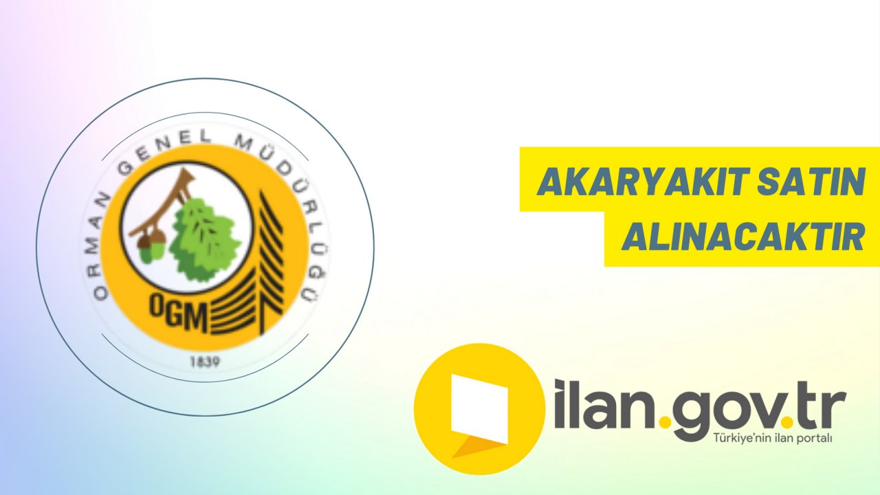 Akaryakıt satın alınacaktır