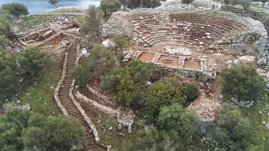 Amos Antik Kenti kazılarında sona gelindi