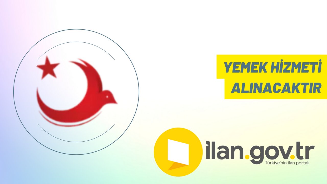 Yemek hizmeti alınacaktır