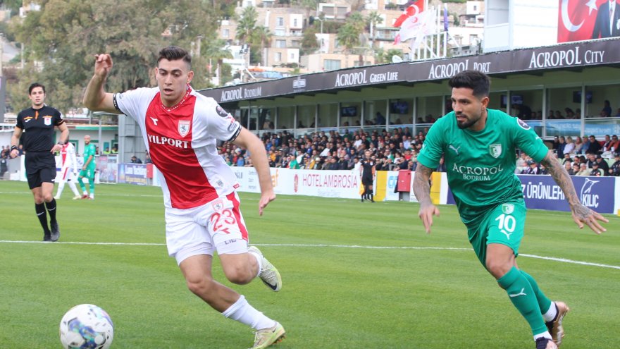 Bodrumspor, sahasında Yılport Samsunspor ile 0-0 berabere kaldı