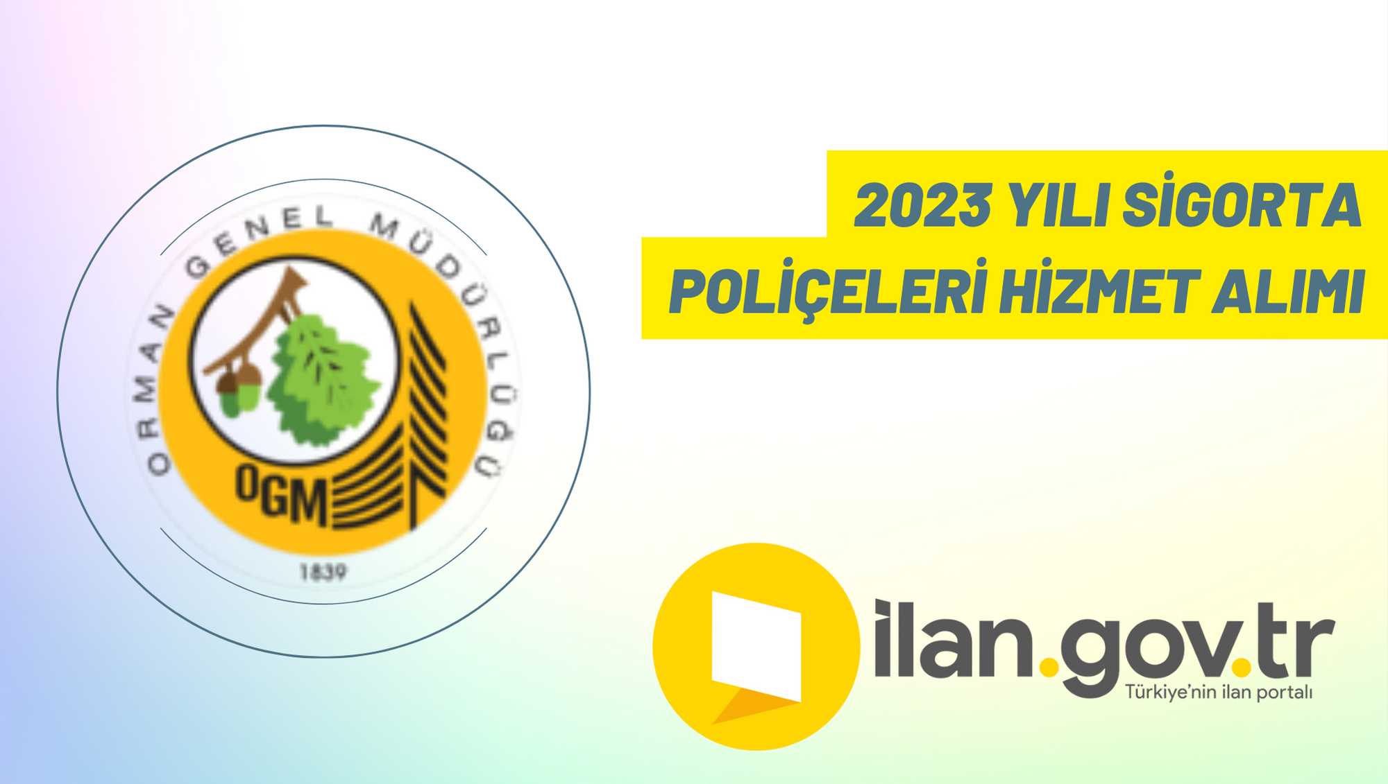 2023 yılı sigorta poliçeleri hizmet alımı