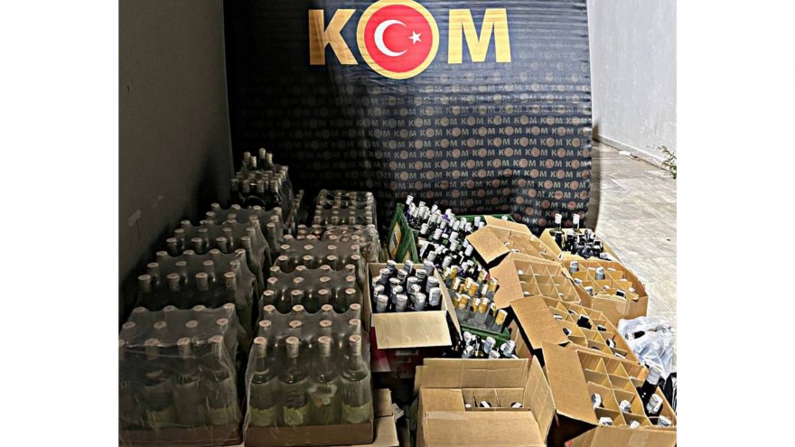 MENTEŞE’DE YILBAŞI ÖNCESİ KAÇAK ALKOL OPERASYONU