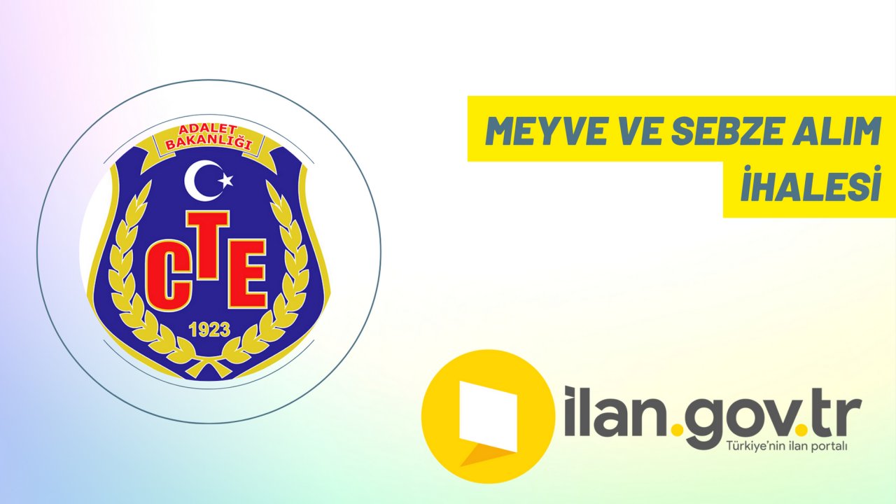 Meyve ve sebze alım ihalesi