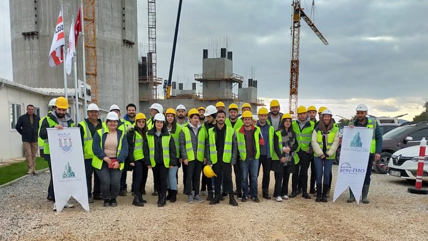 MUĞLA ÇİMENTO İLK ZİYARETÇİLERİNİ KARŞILADI