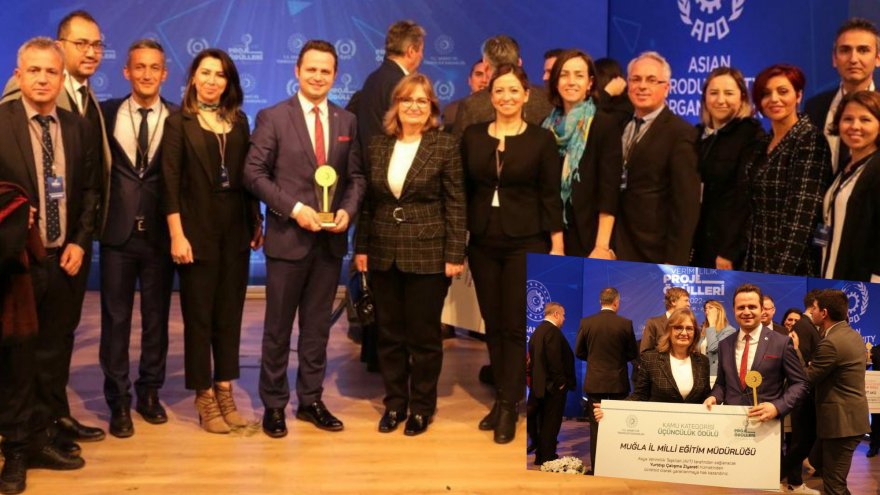 Mavi Yeşil Okullar Projesi ilk ulusal ödülünü aldı