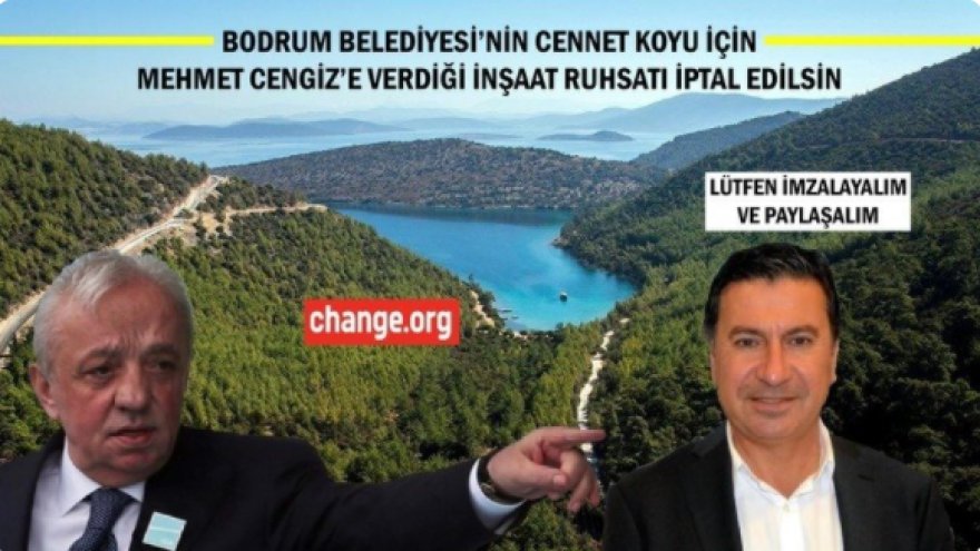 Cennet Koy için imza kampanyası başlatıldı