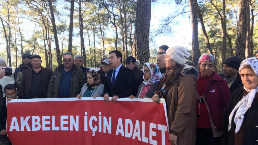 Başkan Aras’tan Akbelen direnişine destek:  “Akbelen mücadelesi bir yaşam mücadelesidir”