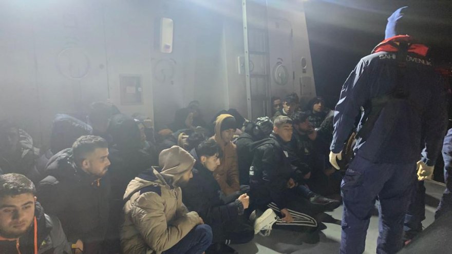 35 düzensiz göçmen yakalandı