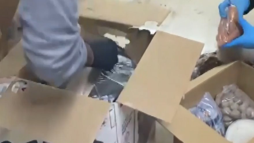 Kargoyla gelen elektrikli süpürgede uyuşturucu bulundu