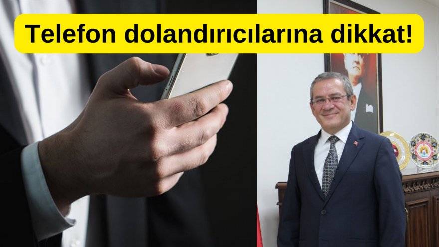 Menteşe Kaymakamı Eriş’in adını kullanarak yardım talep eden telefon dolandırıcılarına dikkat!