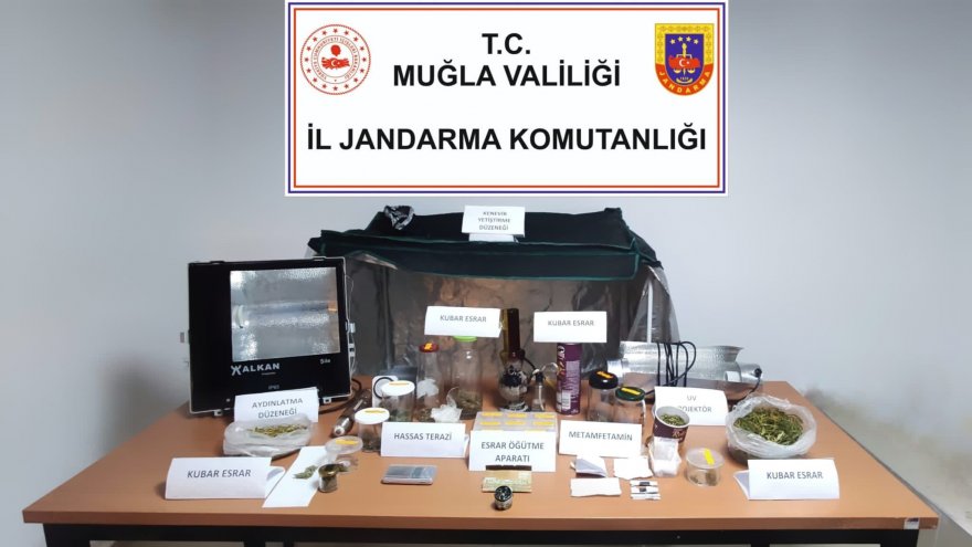 Bodrum’da uyuşturucu madde ele geçirildi