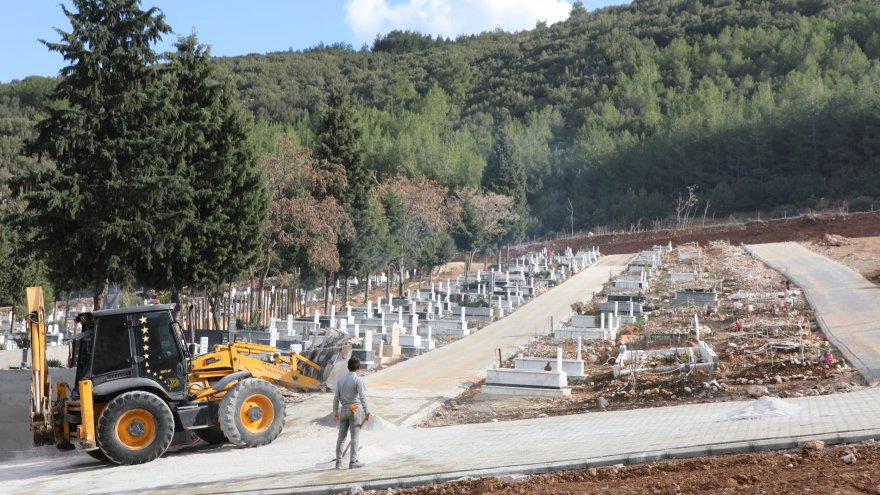 21 MEZARLIK ALANI İÇİN 6 MİLYON 190 BİN TL YATIRIM