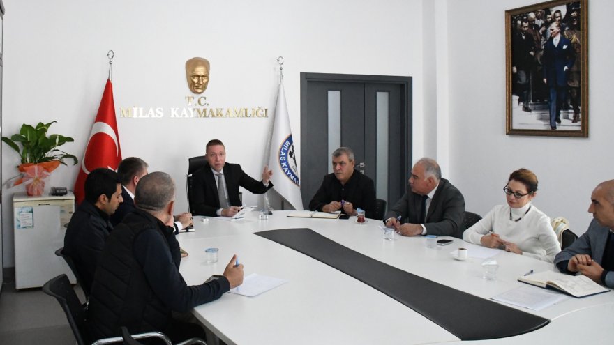 MUĞLA 2023 TURİZM VİZYONU MİLAS HAZIRLIK TOPLANTISI YAPILDI