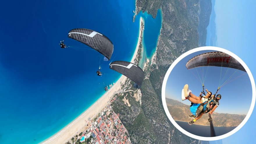 Babadağ rekora doymuyor    2022 yılında 198 bin 724 kişi yamaç paraşütü uçuşu yaptı