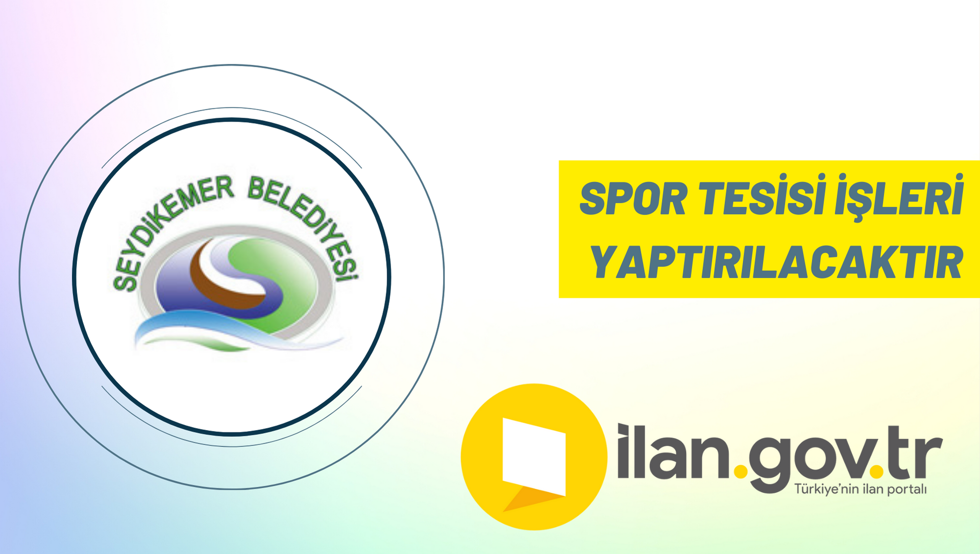 Spor tesisi işleri yaptırılacaktır