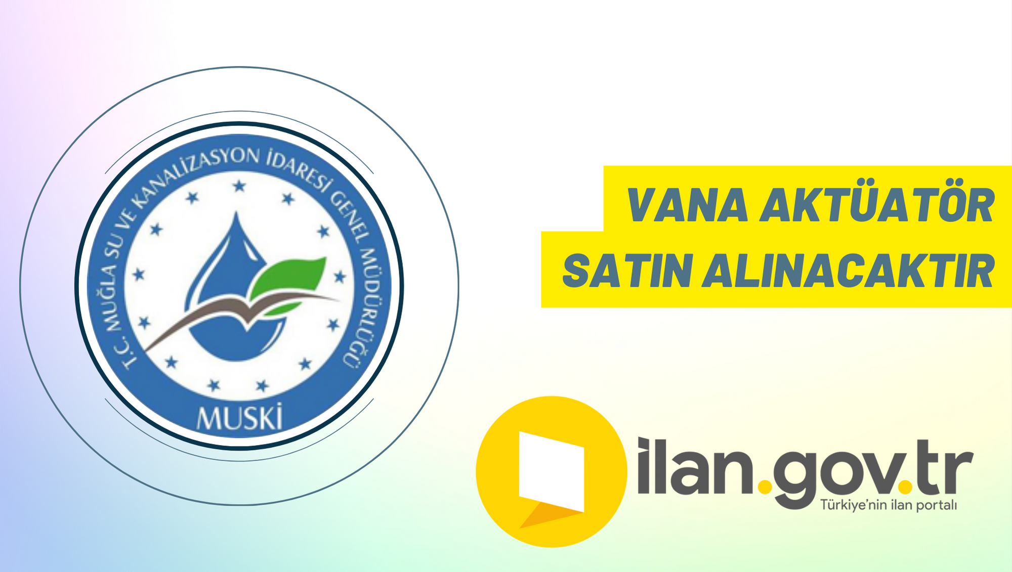 Vana aktüatör satın alınacaktır
