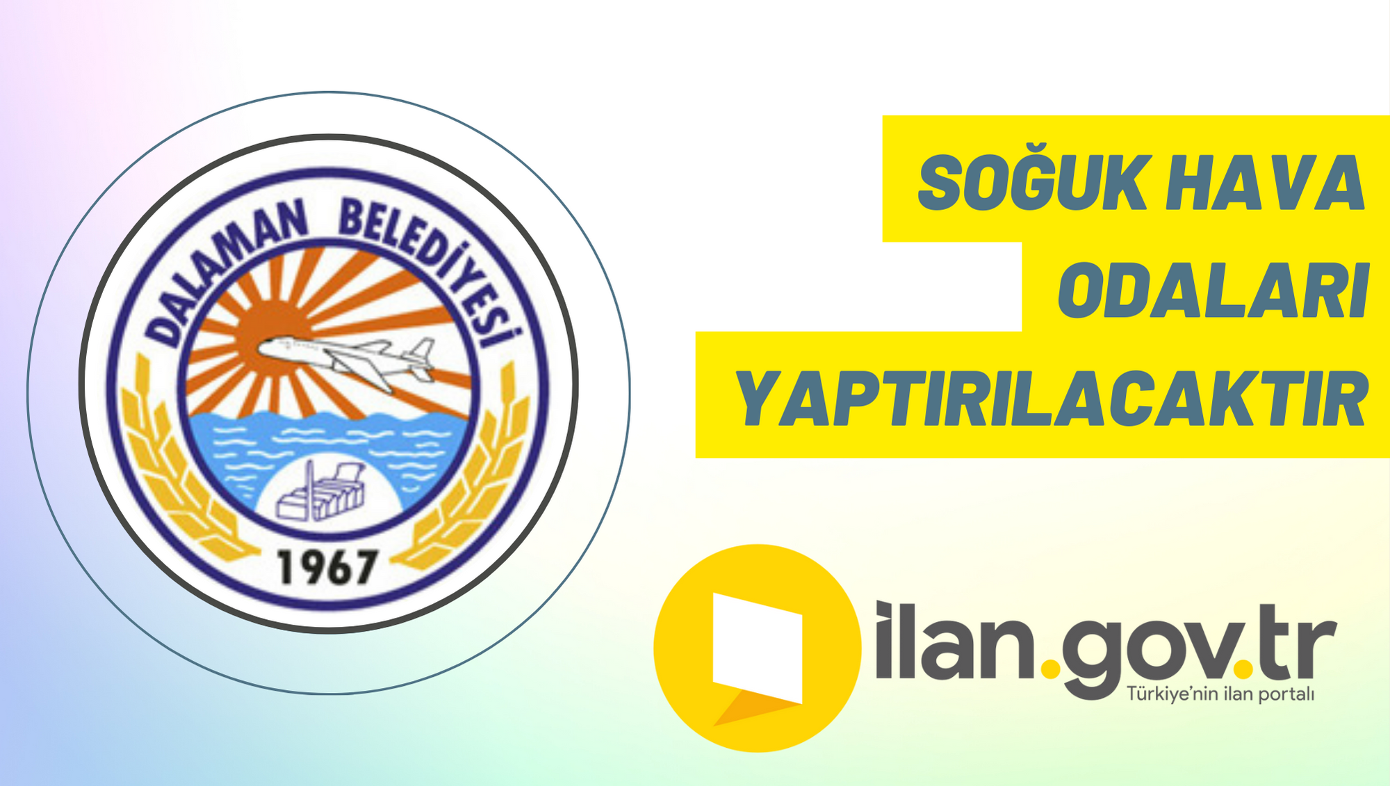 Soğuk hava odaları yaptırılacaktır