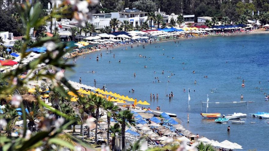 2022 yılında Muğla’ya 2 milyon 977 bin 103 turist geldi