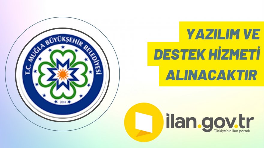 Yazılım ve destek hizmeti alınacaktır