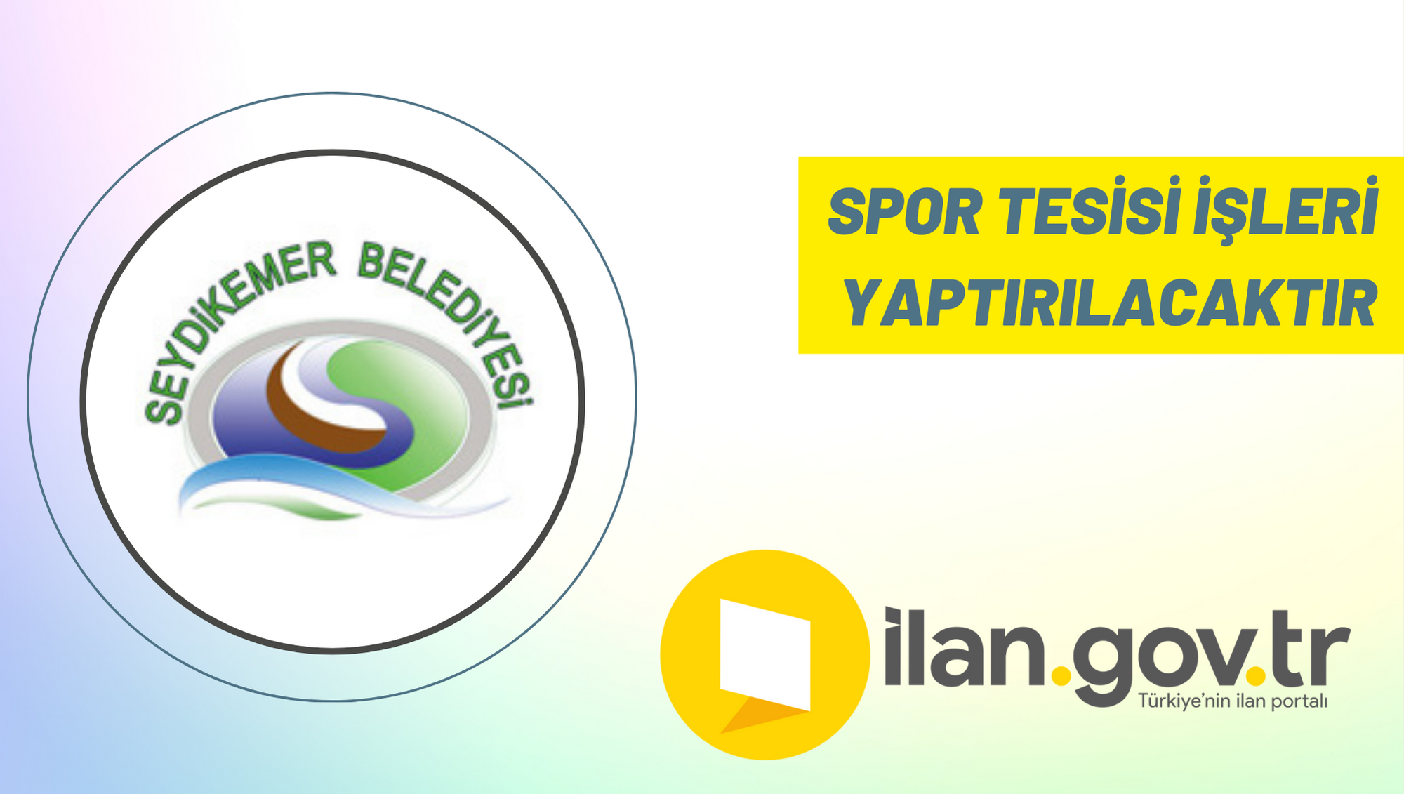 Spor tesisi işleri yaptırılacaktır