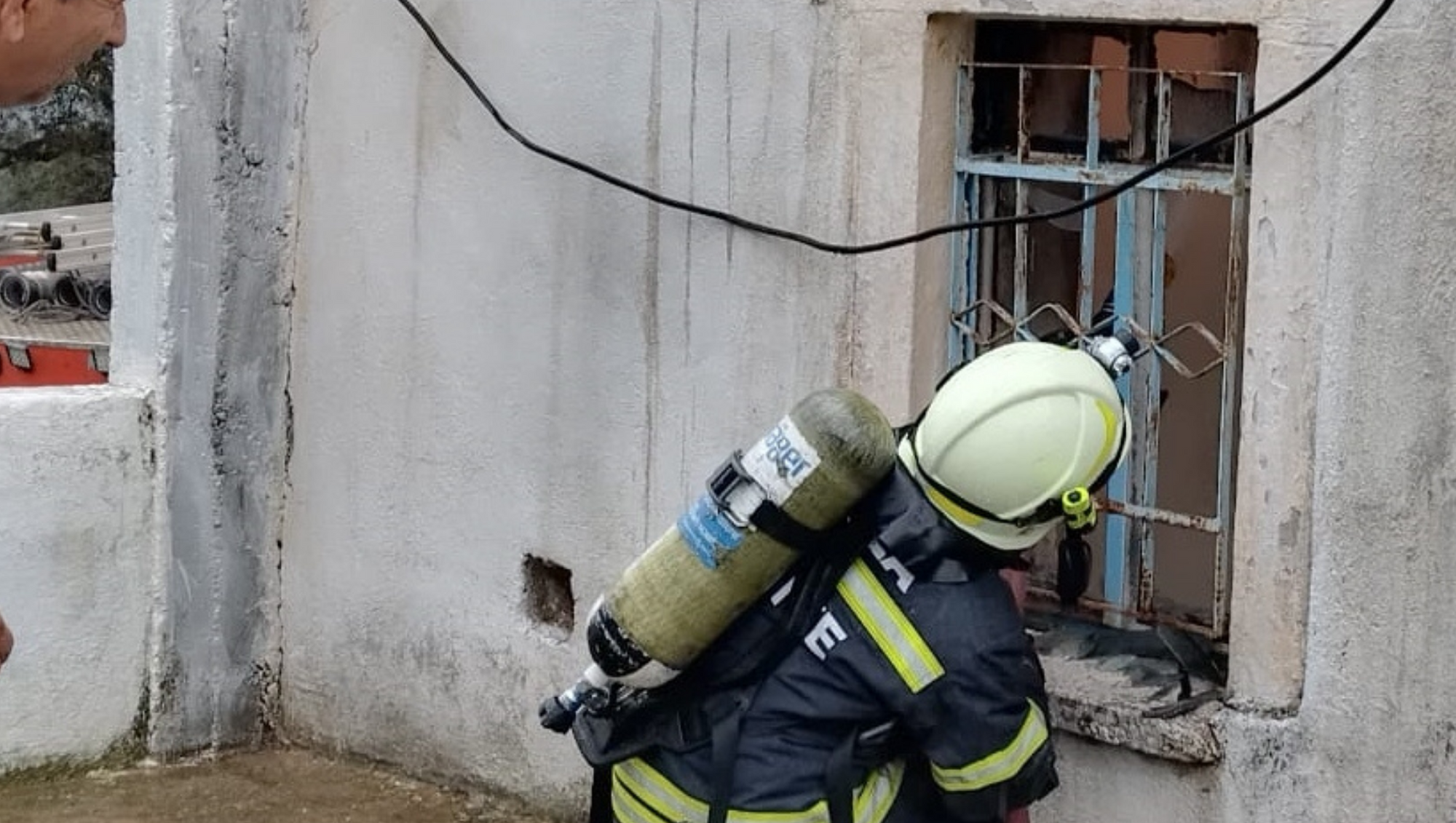 Bodrum'da evde çıkan yangın hasara yol açtı