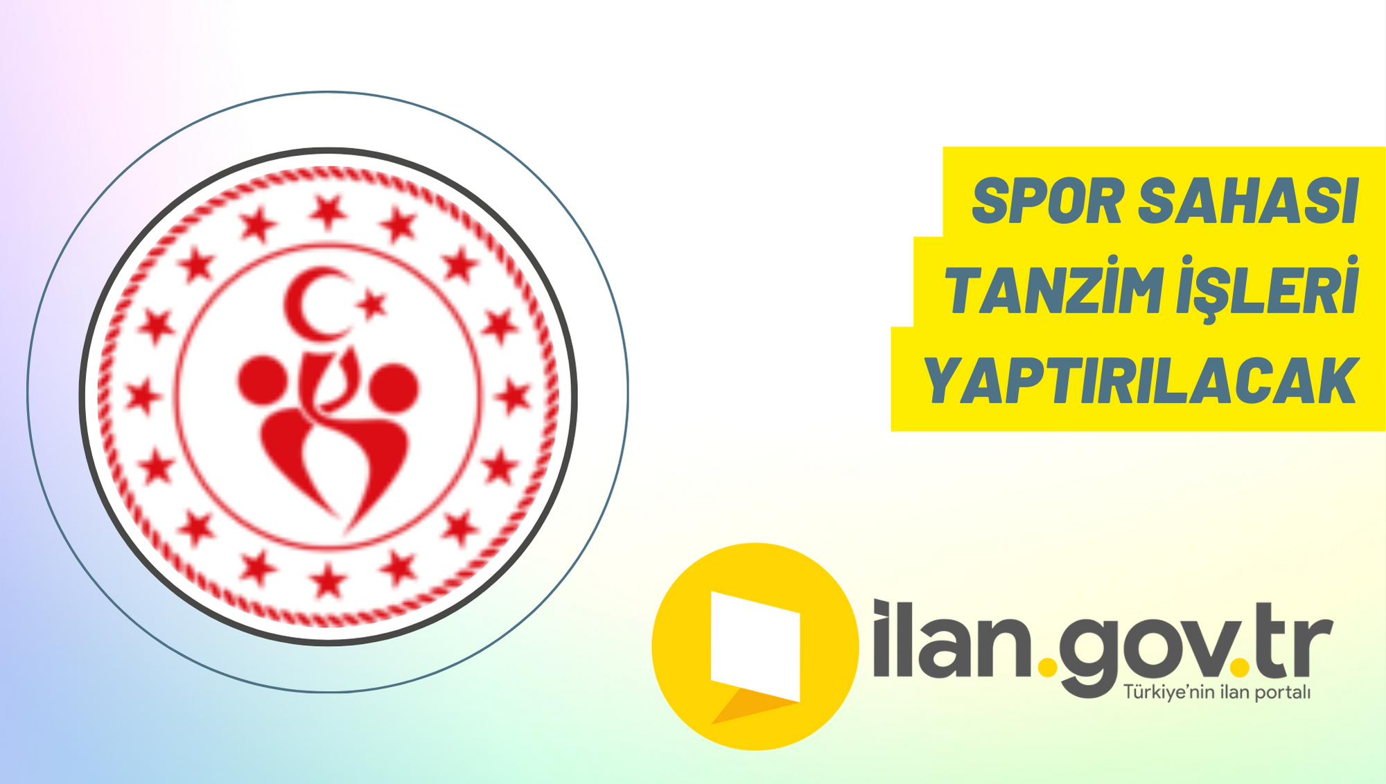 Spor sahası tanzim işleri yaptırılacak