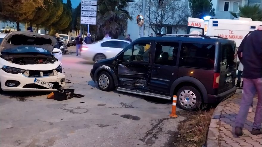 MENTEŞE'DE KAZA: 1 KİŞİ YARALANDI