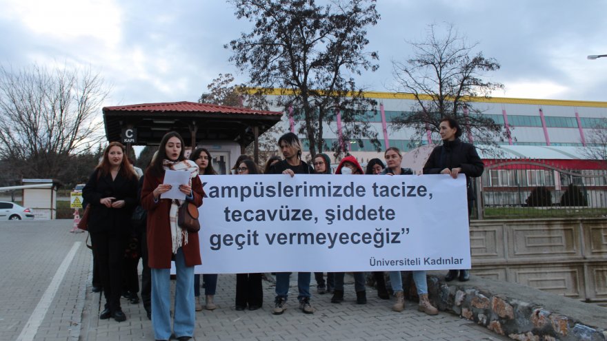 Muğla’da kadınlardan “taciz” protestosu