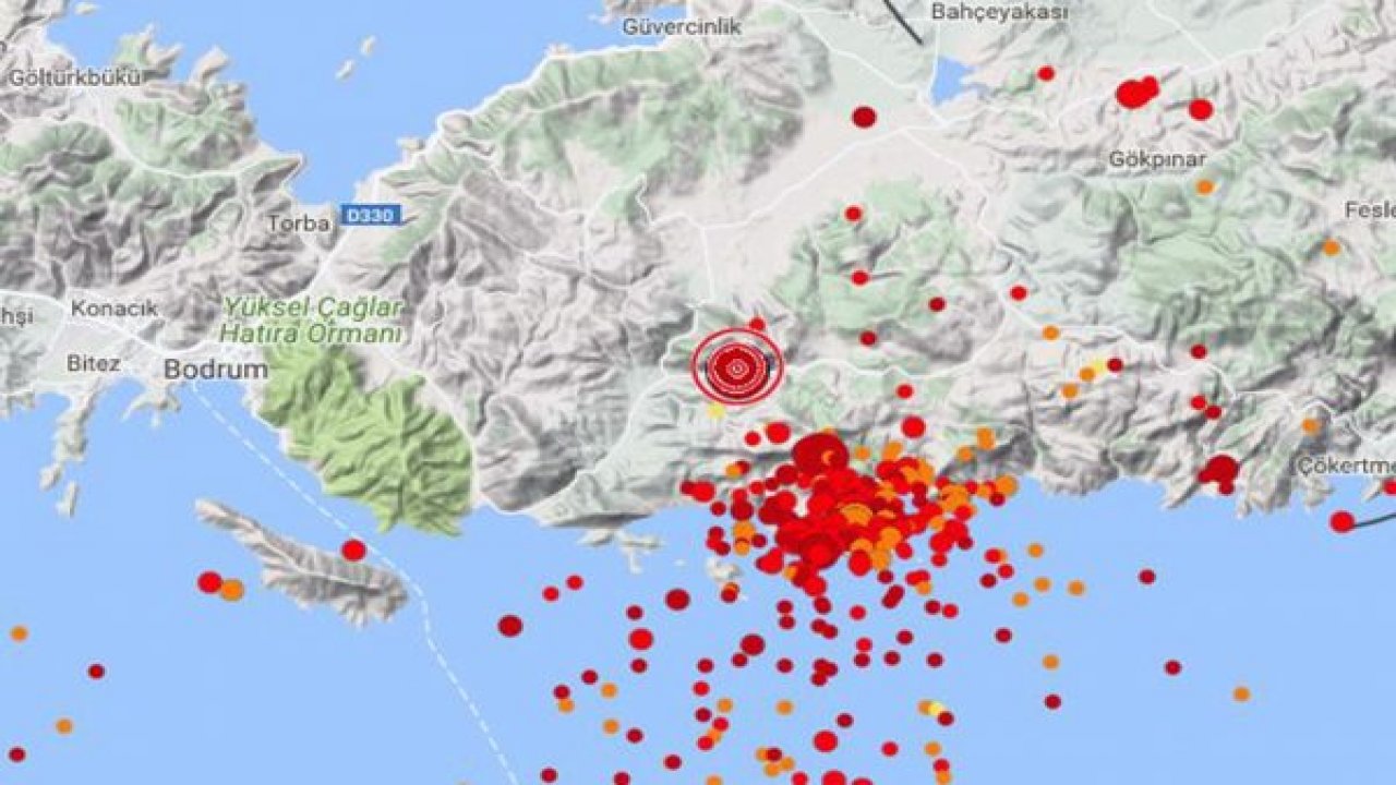 Bodrum’da deprem 5.3