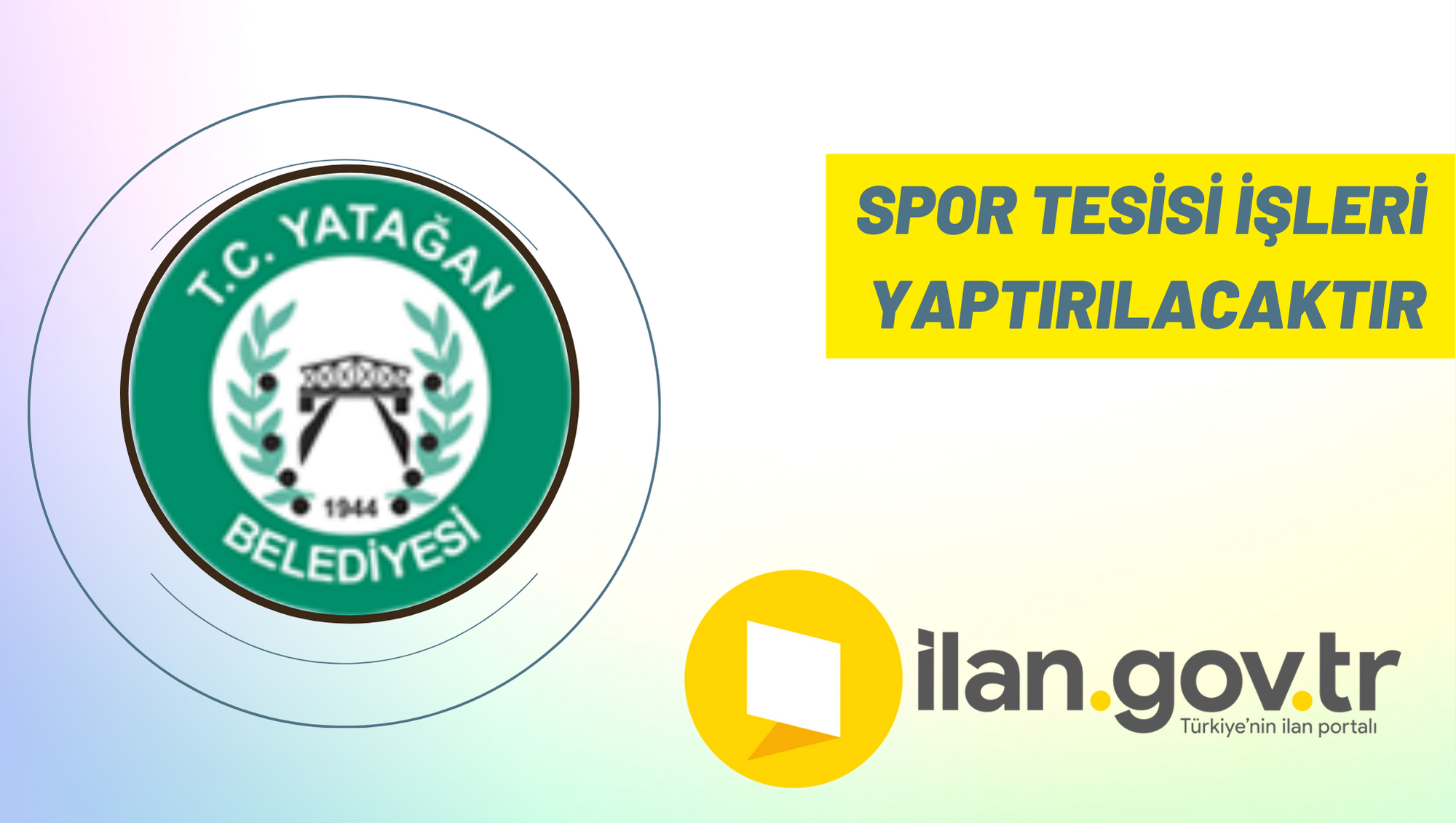 Spor tesisi işleri yaptırılacaktır