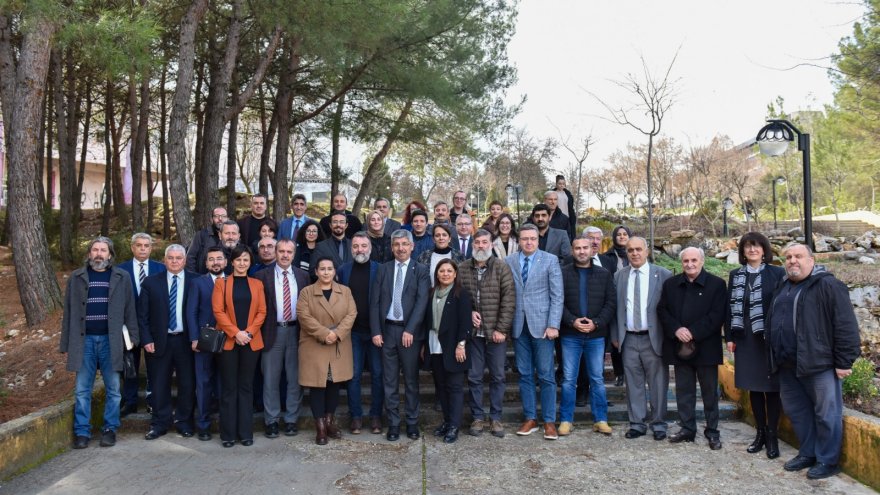 Rektör Kaçar basın mensuplarıyla buluştu